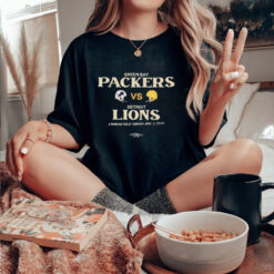 Green Bay Packers Vs Detroit Lions Lambeau Field Sunday Nov 3 2024 t shirt