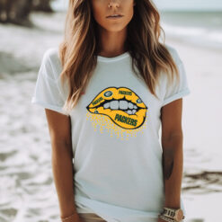 Green Bay Packers lip shirt