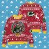 Atlanta Falcons x Grinch Christmas Dr. Seuss How the Grinch Stole Christmas with Super Bowl Trophy Custom Ugly Christmas Sweater