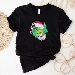 Grinch And Skull Christmas Shirt