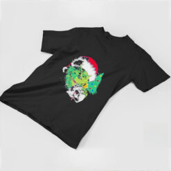 Grinch And Skull Christmas Shirt