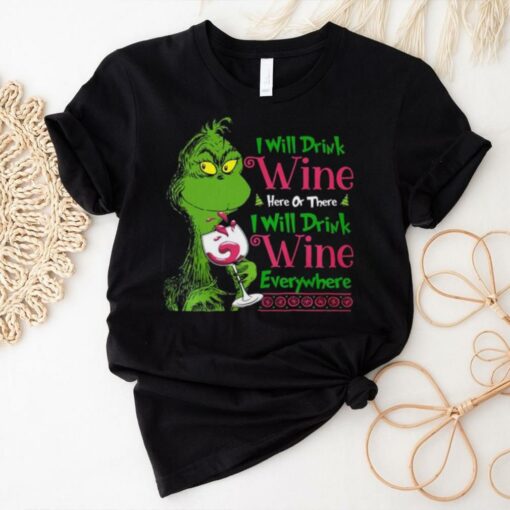 Grinch Christmas Wine Sweatshirts, Grinchmas Sweatshirt