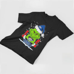 Grinch Hand Love OKC Thunder Christmas Shirt