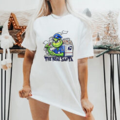 Grinch USPS the real Santa shirt