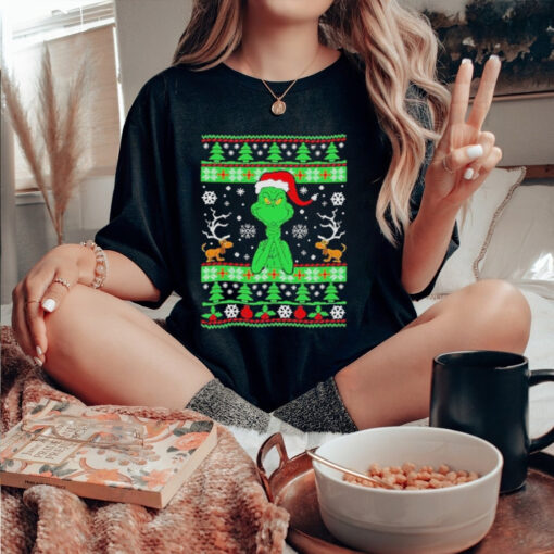 Grinch Ugly Pattern Shirt