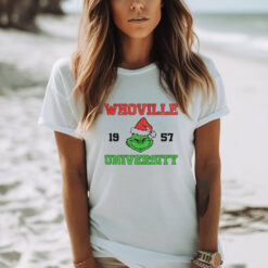 Grinch University Shirt, Funny Grinch Christmas, Funny Grinch Shirt