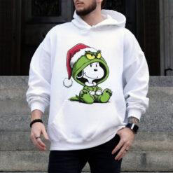 Grinch disguise Snoopy christmas shirt