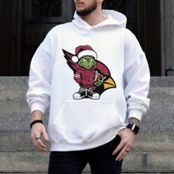 Grinch hug ball Arizona Cardinals Christmas shirt