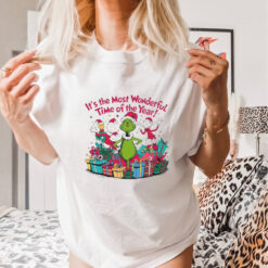 Grinch it’s the most wonderful time of the year Christmas shirt