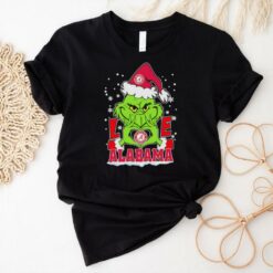 Grinch love Alabama Crimson Tide Christmas shirt