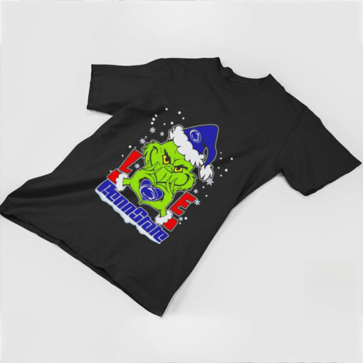 Grinch love Penn State Nittany Lions Christmas shirt