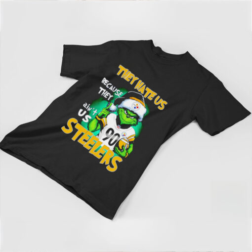 Grinch they hate us because ain’t us Pittsburgh Steelers shirt