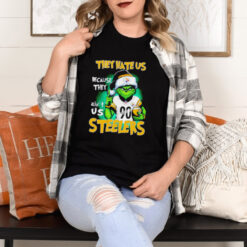 Grinch they hate us because ain’t us Pittsburgh Steelers shirt