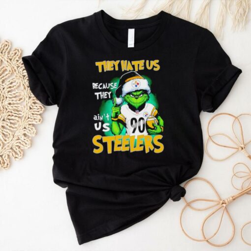 Grinch they hate us because ain’t us Pittsburgh Steelers shirt