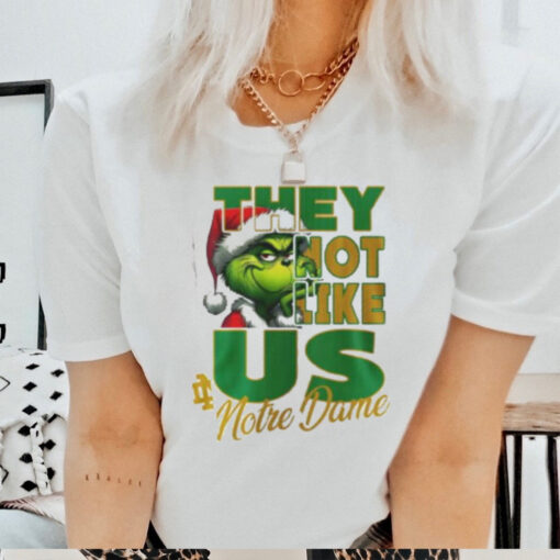 Grnch Fighting Irish They Not Like Us Shirt