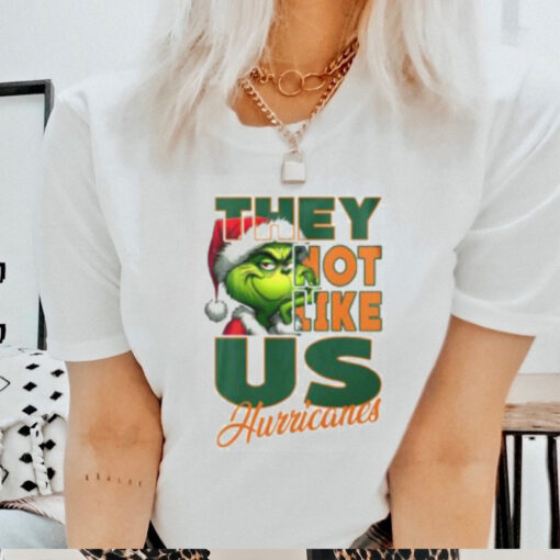 Grnch Hurricanes They Not Like Us Shirt