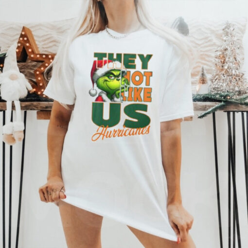 Grnch Hurricanes They Not Like Us Shirt