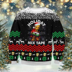 Groot Holiday Mix Tape Ugly Sweater