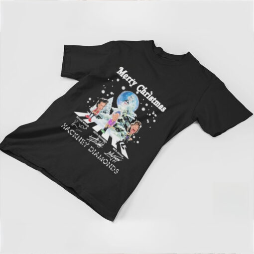 Hackney Diamonds Merry Christmas Signatures T Shirt