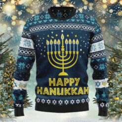 Happy Hanukkah Ugly Christmas Sweater