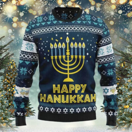 Happy Hanukkah Ugly Christmas Sweater