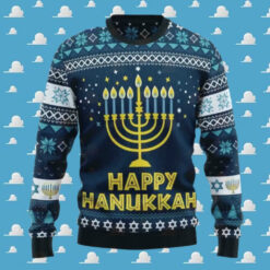 Happy Hanukkah Ugly Christmas Sweater