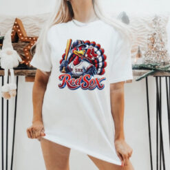 Happy Thanksgiving Boston Red Sox Baseball Turkey 2024 Shirt