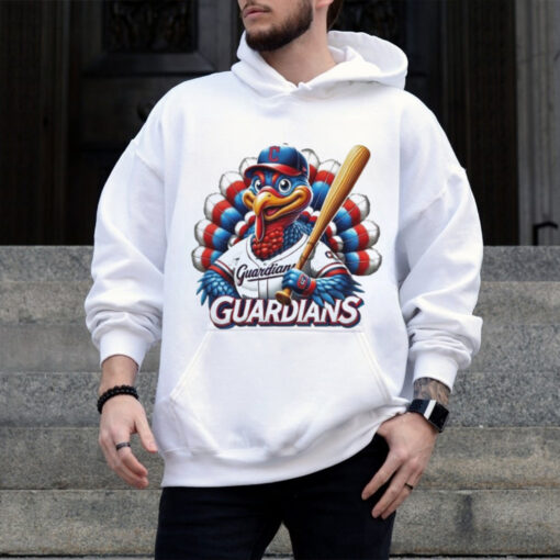 Happy Thanksgiving Cleveland Guardians Baseball Turkey 2024 Shirt