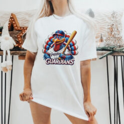 Happy Thanksgiving Cleveland Guardians Baseball Turkey 2024 Shirt