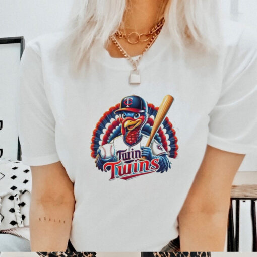 Happy Thanksgiving Minnesota Twins Baseball Turkey 2024 Shirt