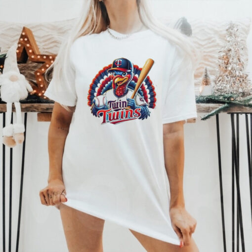 Happy Thanksgiving Minnesota Twins Baseball Turkey 2024 Shirt