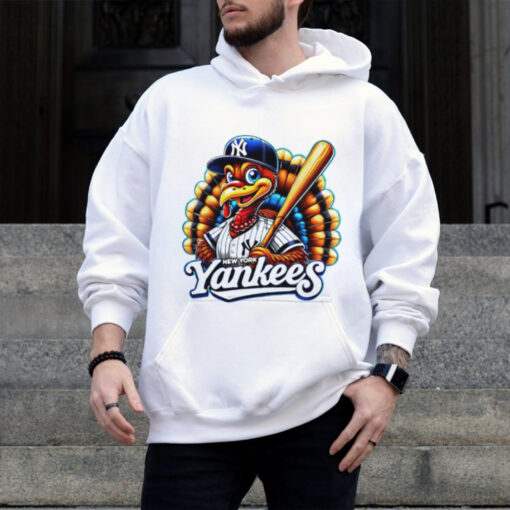 Happy Thanksgiving New York Yankees baseball Turkey shirt