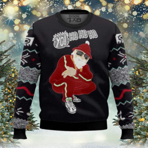 Hip hop Santa Christmas Ugly Sweater