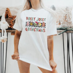 Holly Jolly Grinchmas, Funny Grinch Christmas, Funny Grinch Shirt