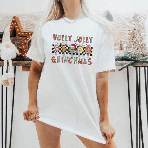 Holly Jolly Grinchmas, Funny Grinch Christmas, Funny Grinch Shirt