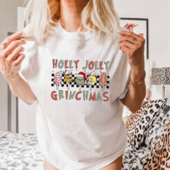 Holly Jolly Grinchmas, Funny Grinch Christmas, Funny Grinch Shirt