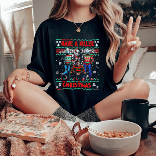 Horror movies have a killer Christmas T Shirt