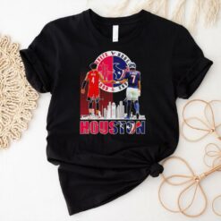 Houston Rockets Jalen Green x Houston Texans Kings CJ Stroud skyline shirt