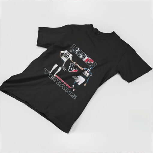 Houston Texans Legends Andre Johnson And J. J. Watt T Shirts