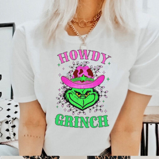 Howdy Grinch, Funny Grinch Christmas, Funny Grinch Shirt