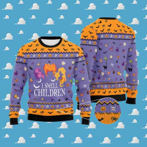 I Smell Children Hocus Pocus Ugly Christmas Sweater