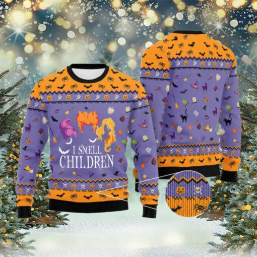 I Smell Children Hocus Pocus Ugly Christmas Sweater