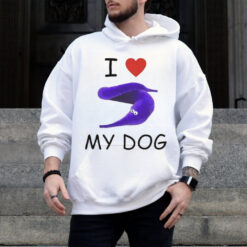 I love my dog Silly Worm shirt