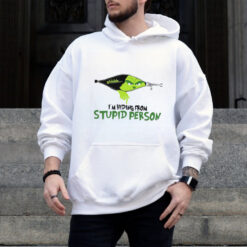 I_m Hiding From Stupid Person Shirt, Grinch Shirt, Christmas Sweatshirt