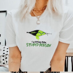 I_m Hiding From Stupid Person Shirt, Grinch Shirt, Christmas Sweatshirt