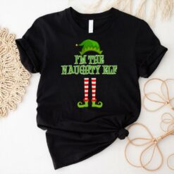 I_m The Naughty Elf Matching Family Christmas Toddler Fine Jersey T Shirt