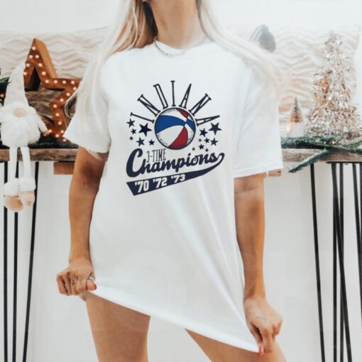 Indiana Pacers 3 time champions 70 72 73 shirt