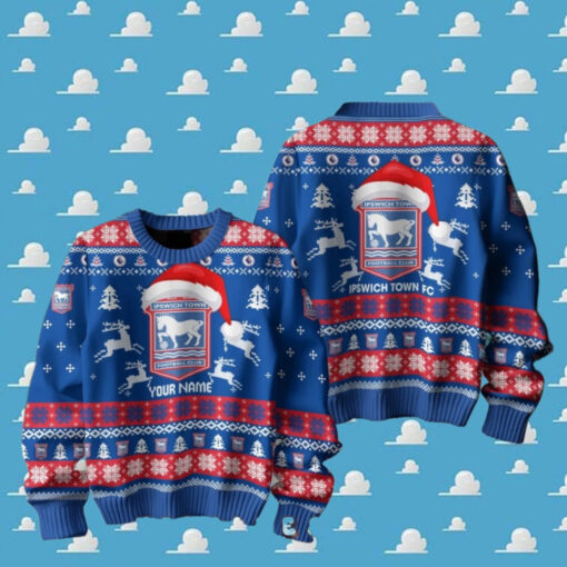 Ipswich Town 2024 Christmas Ugly Sweater