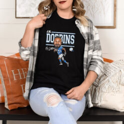 J.K. Dobbins Los Angeles Chargers NFL football cartoon vintage shirt