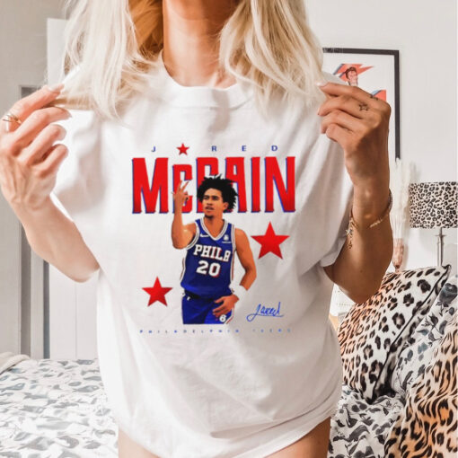 Jared Mccain Philadelphia 76ers signature fuck you shirt